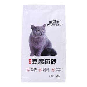 帕杰罗猫砂10kg高品质猫舍自用款豆腐猫砂大袋猫咪除臭结团无尘