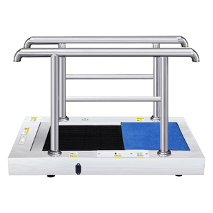 智能数显皮带毛刷鞋底清洁机HRSC-1000F酒店楼梯口全自动清洗机