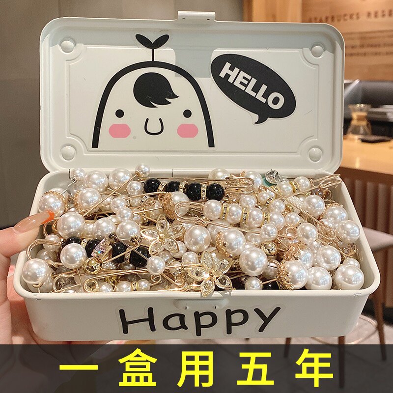 收腰神器牛仔裤裙子腰大改小防走光扣改裤别针固定衣服腰扣夹胸针