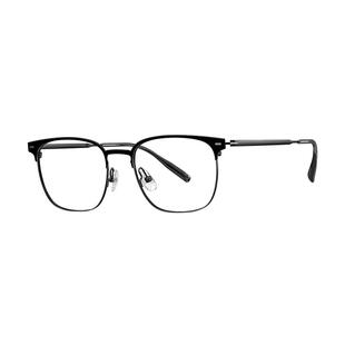 新品暴龙眼镜黑眉线框眼镜架β钛镜腿商务男女休闲眼镜BT1560