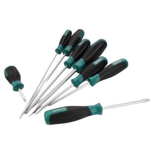 世达T系列一字十字螺丝刀带强磁超高硬度小起子梅花平口改锥工具