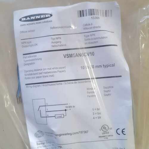 询价-BANNER邦纳VSM5AN6CV10光电传感器，，