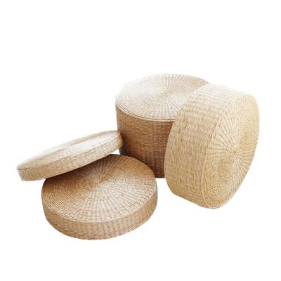 手工蒲团蒲草编织打坐蒲团