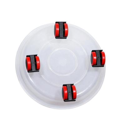 移动带滑轮子托盘花盆地拖可移动塑料树脂加厚耐用百搭室内外通用