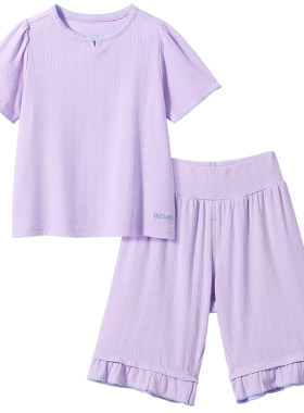 贝肽斯优可丝夏季家居服套装薄款