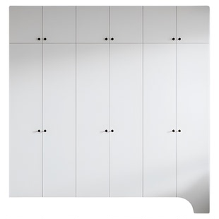 政府补贴全友家居简约现代组合衣柜小户型家用卧室收纳衣橱带顶柜