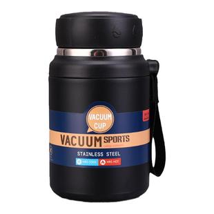 胖墩不锈钢保温杯大肚杯316矮胖大容量泡茶杯子茶水分离带水杯子