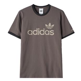Adidas阿迪达斯三叶草男装2026夏季新款RINGER TEE短袖T恤KY8453