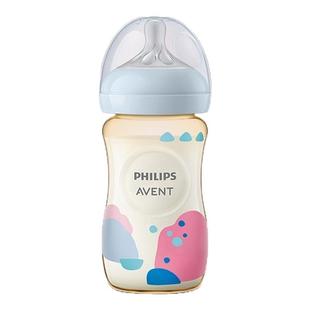 飞利浦新安怡PPSU奶瓶新生儿婴儿宽口径进口耐摔吸管可变喝水杯