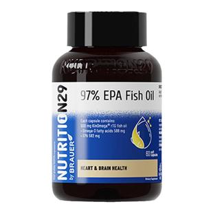 97%高纯度纯epa深海鱼油高浓度进口稳鱼肝油Omega3血脂软胶囊N29