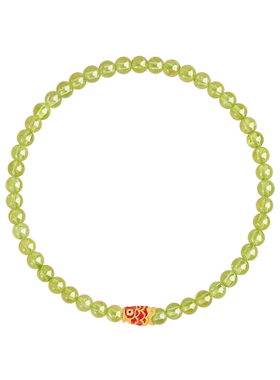 【已祝福】遇见普陀山橄榄石手链