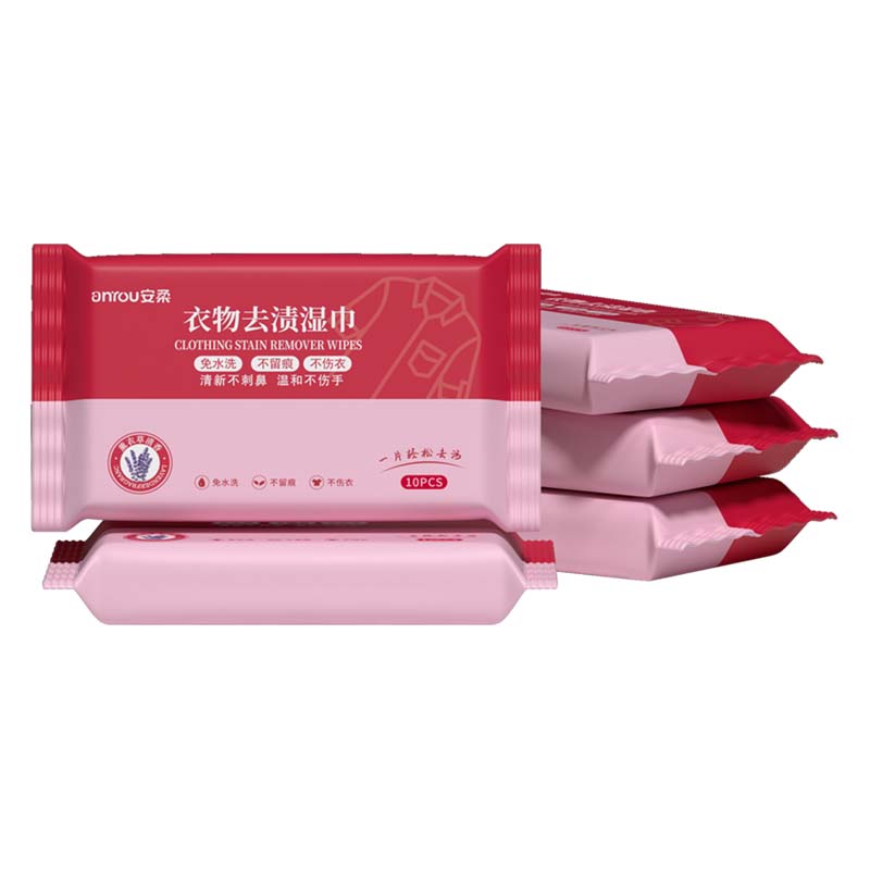 衣物去渍湿巾羽绒服清洁纸湿纸巾