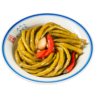 辣二婶老坛腌制酸豆角整根正宗江西特产泡菜酸豇豆酸爽开胃菜咸菜