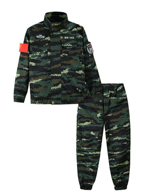 儿童迷彩服套装小警官衣服特种兵