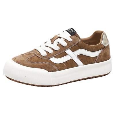 星期六加绒保暖德训鞋增高板鞋女