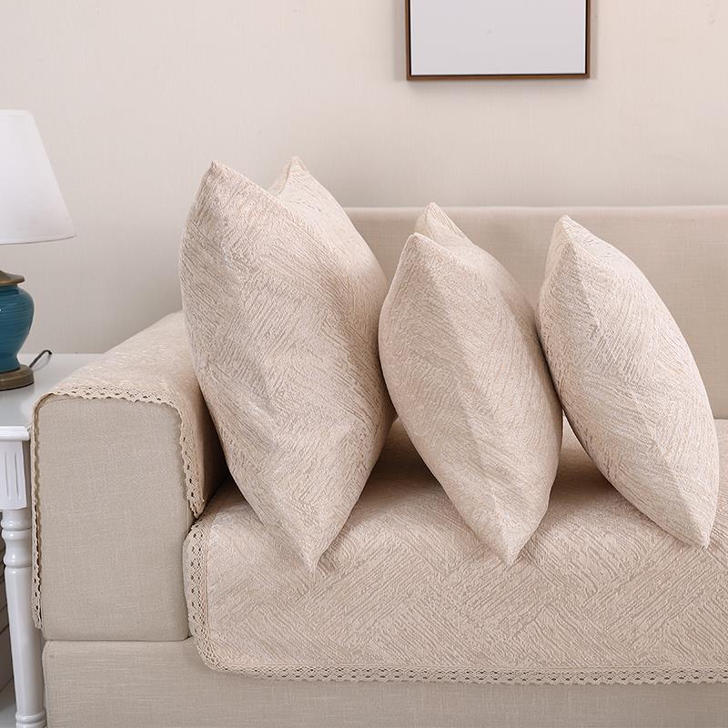 沙发抱枕套不含芯靠垫套长方形靠枕靠背套子45/75/65/50/70/60x85