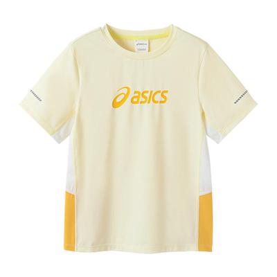 ASICS/亚瑟士童装25年夏季新款男女童运动吸湿透气T恤飓风秒干衣