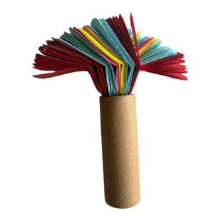 七彩旋转风车纸二脚踢爆竹彩纸环保可降解过年结婚乔迁之喜礼花炮