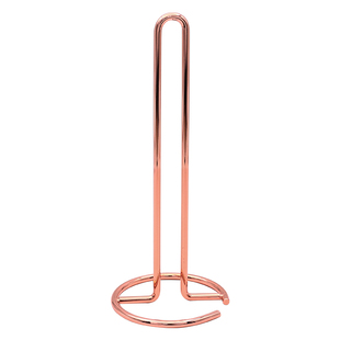 轻奢网红厨房纸巾架创意金属挂架厨房用桌面纸柱收纳架立式卷纸架