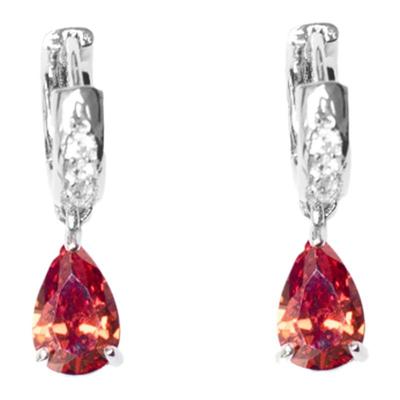 LosingBargain红宝石耳环