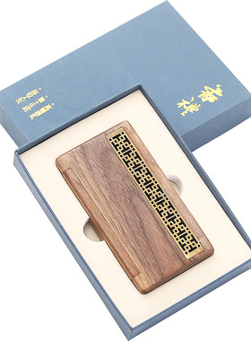 实木随身便携点香器旅行线香盒