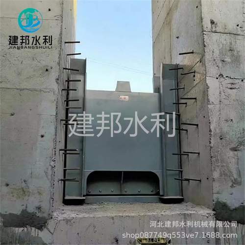液动下开堰门调节式堰门截流井下开式堰门 不锈钢限流下开式堰门
