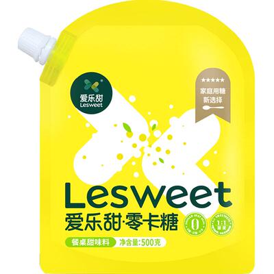 爱乐甜赤藓糖醇不假甜500g