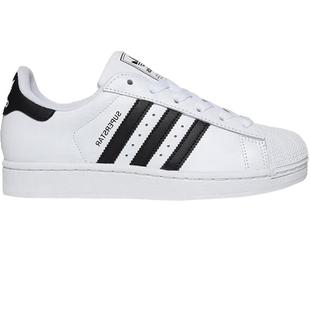 阿迪达斯三叶草小白鞋贝壳头经典男女板鞋运动鞋儿童成人JQ4098