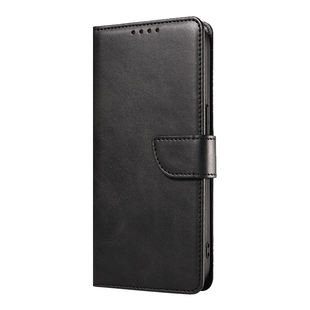 适用苹果iphone17翻盖手机壳15plus小牛纹皮革14promax掀保护套13商务16简约78对开磁吸搭扣棕红黑色FlipCase