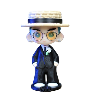 日本LEEQEJ潮玩GD权志龙手办模型人偶送女生生日礼物摆件bigbang