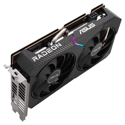 华硕DUAL-RX6500XT-O4G电竞显卡