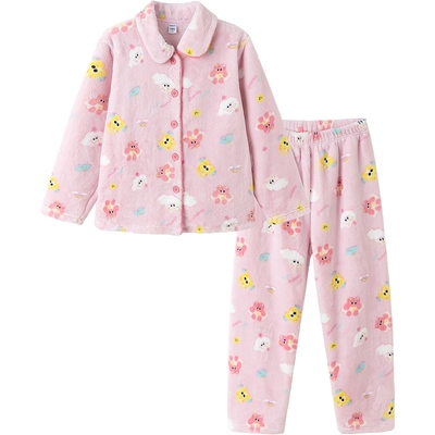 巴拉巴拉女童家居服套装儿童睡衣