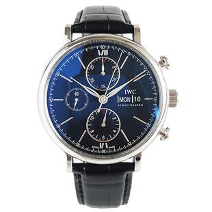 【自营】中古99新IWC万国柏涛菲诺男表计时日历显示腕表IW391008