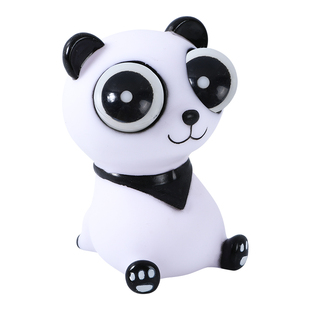 解压减压神器捏捏乐爆眼突眼睛瞪眼熊猫发泄捏捏球整蛊非玩具儿童