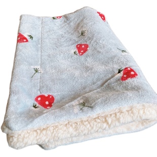 宠物垫子冬季双层加厚猫咪被子狗狗毯子中小犬窝垫猫窝狗窝毛毯