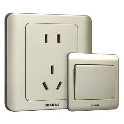 西门子远景86型五孔空调开关插座