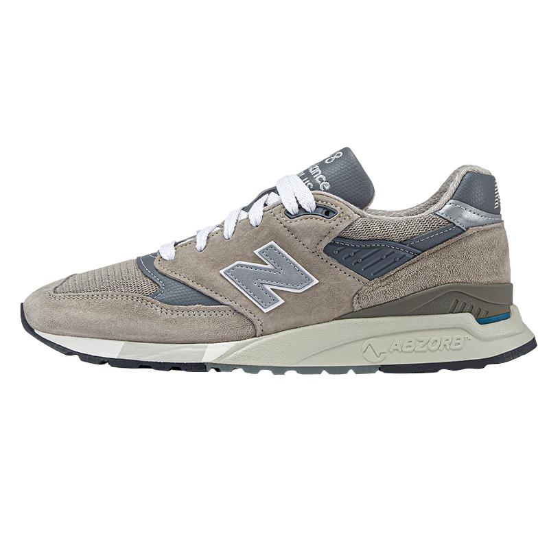 New Balance NB官方正品男女同款美产复古休闲舒适运动鞋U998GR