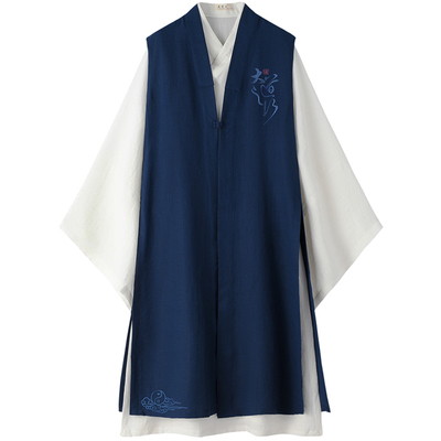 武当山太极服刺绣道袍