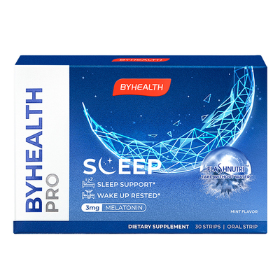 3盒装byhealth褪黑素闪睡片失眠