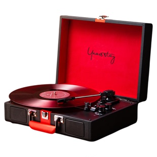 Middix黑胶唱片机复古留声机蓝牙音响客厅欧式摆件新婚生日礼物