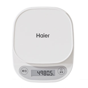 【不准包退】海尔厨房秤电子秤高精度食物秤0.1g称重家用烘培