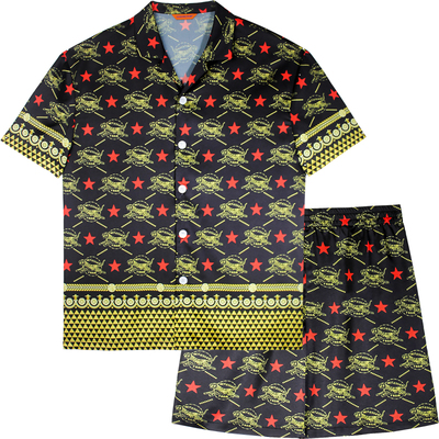 埃森费姆春秋薄款短袖可外穿睡衣