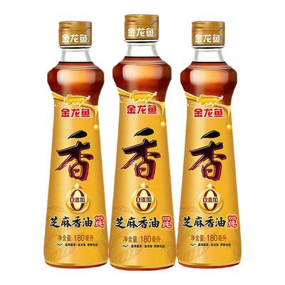 金龙鱼芝麻香油180ml花椒油
