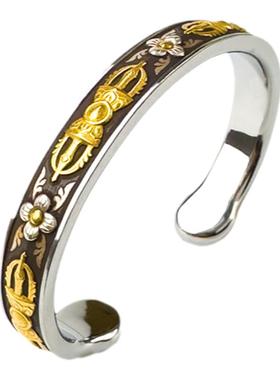 巴赫工作室藏传风格男女24k陨铁