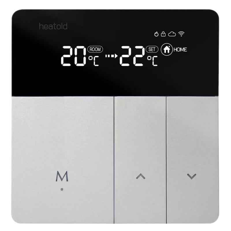 已接入米家智能温控器Heatcold未来星球天猫精灵地暖空调控制面板