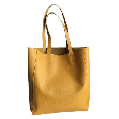 头层牛皮软皮大包欧美简约风