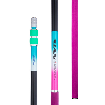 慕仙鱼大物抄网杆超硬碳素伸缩抄网竿特硬黑坑裸竿全套抄鱼套装