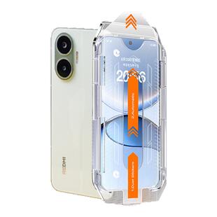 【超声波秒解】适用红米turbo4pro钢化膜小米15手机膜k80note14ultra13k70至尊版k60k50k40贴civi3/10s11x12