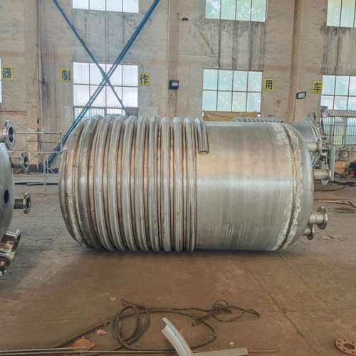 定制304 316L 2205 310S不锈钢反应釜搅拌罐 外盘管半管 蒸汽加热