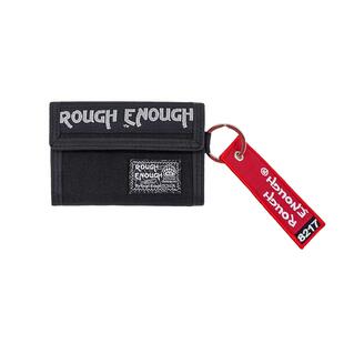 Rough Enough帆布钱包卡包男款大学生校园卡套驾驶证件防盗刷银包